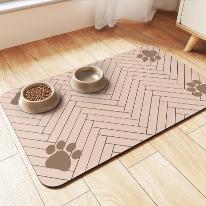 Splash-Proof Diatom Pet Feeding Mat