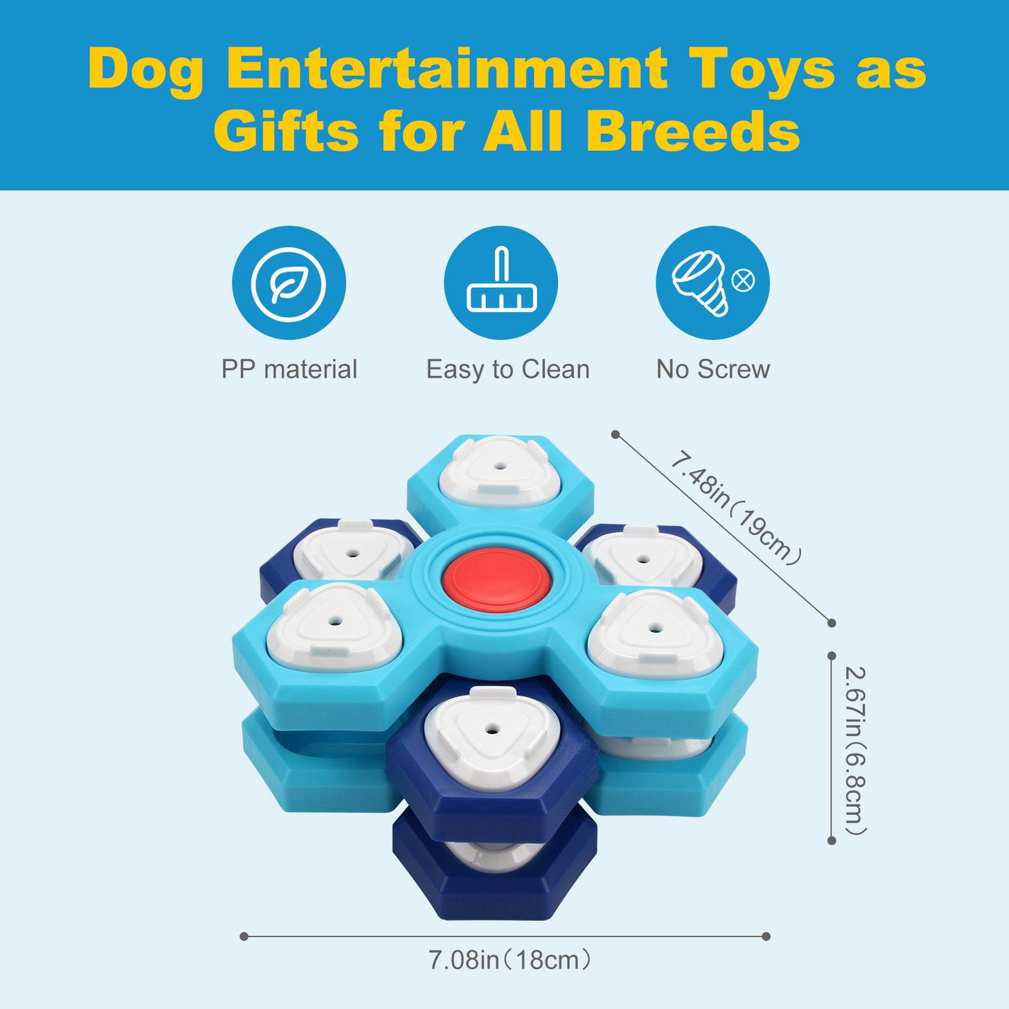 Dog Treat Puzzle Toy