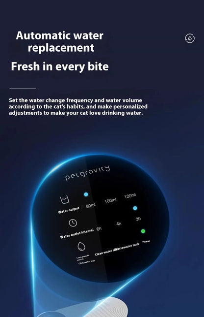 Pet Gravity: Cordless Smart Fountain