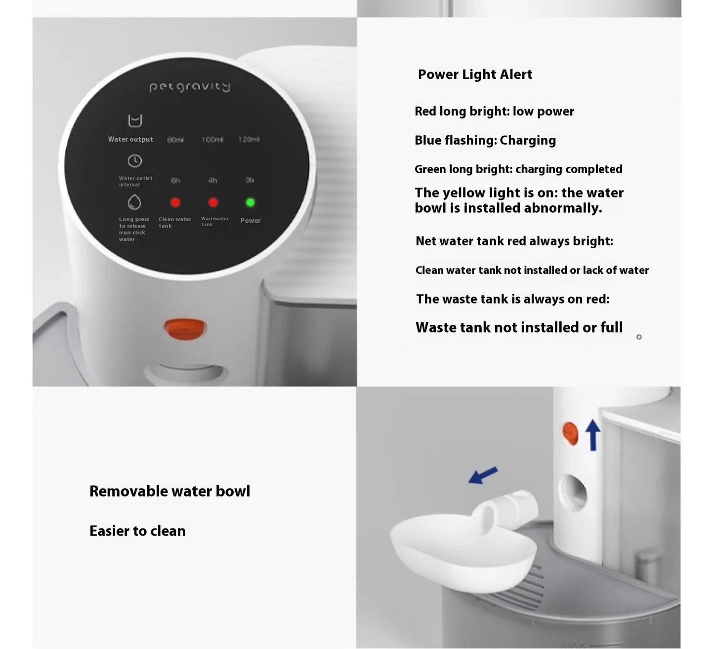 Pet Gravity: Cordless Smart Fountain
