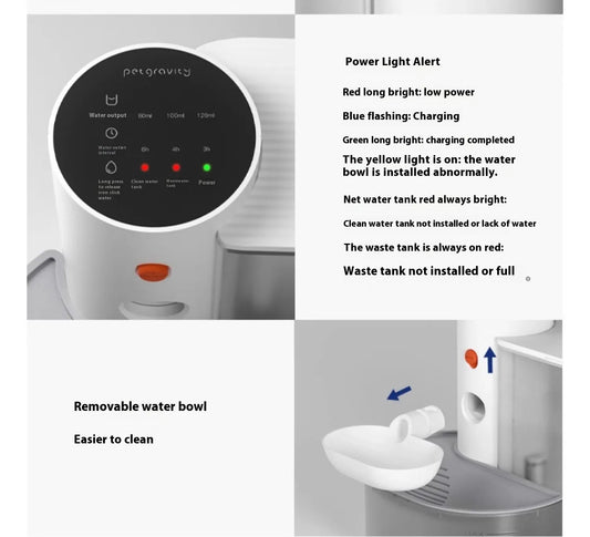 Pet Gravity: Cordless Smart Fountain